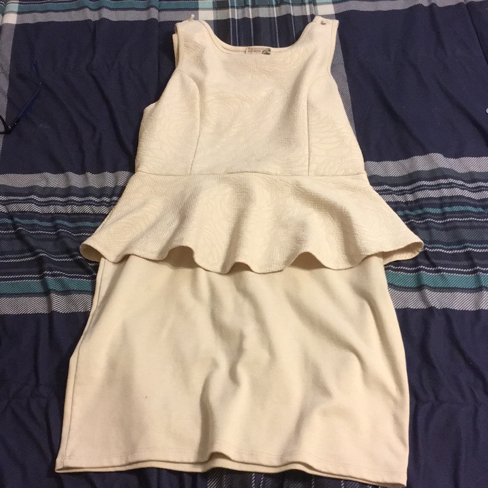 Peplum dress